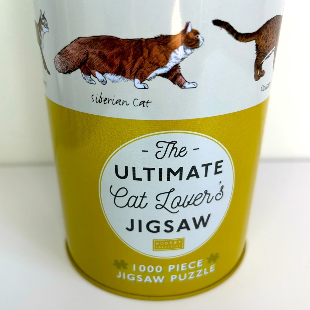 The Ultimate Cat Lover's Jigsaw Puzzle - Yellow - Picture 1 of 3